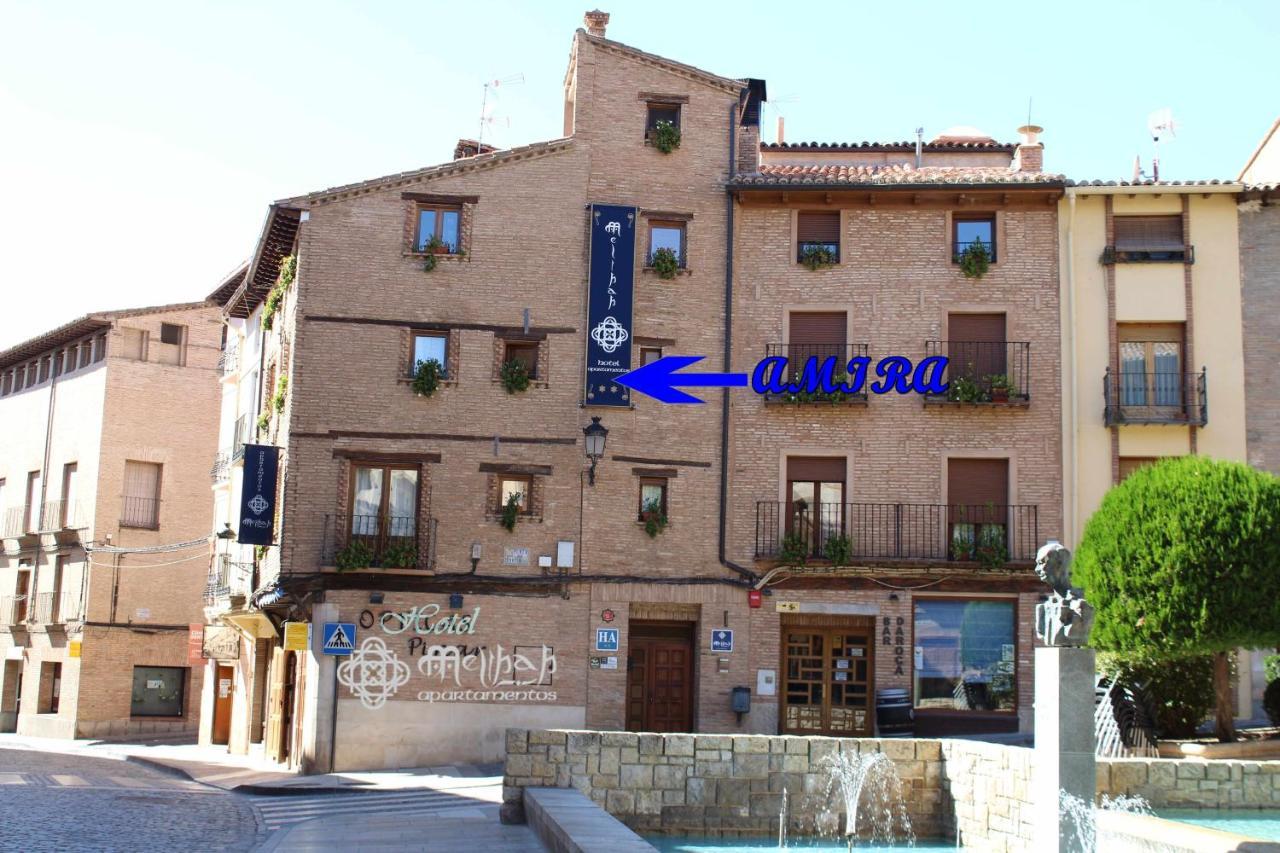 Hotel Apartamentos Melihah Daroca Dış mekan fotoğraf