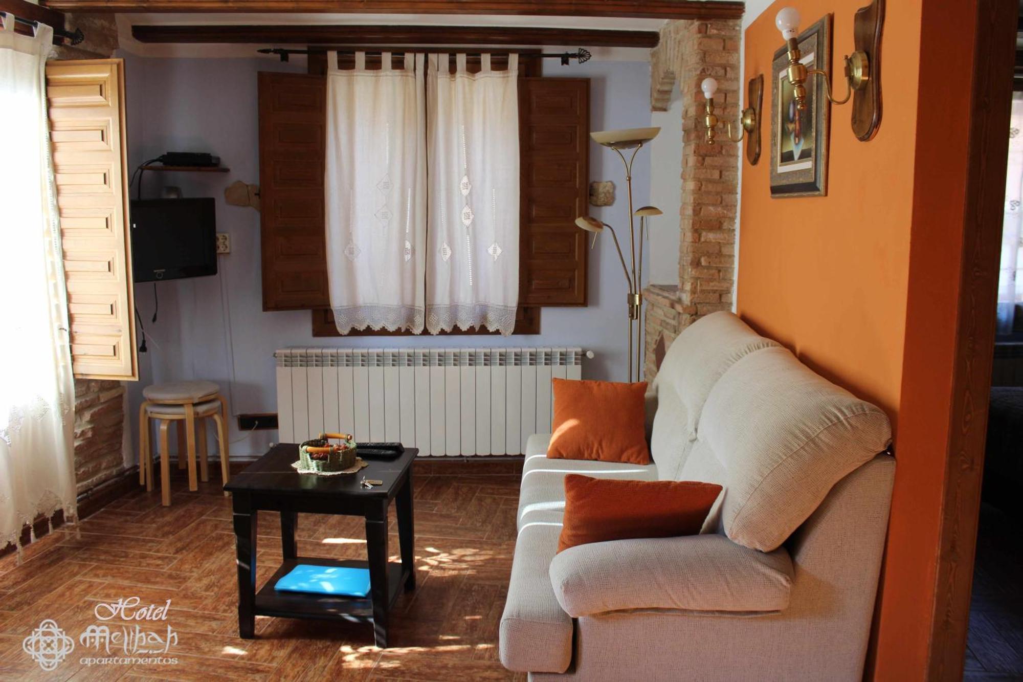 Hotel Apartamentos Melihah Daroca Dış mekan fotoğraf