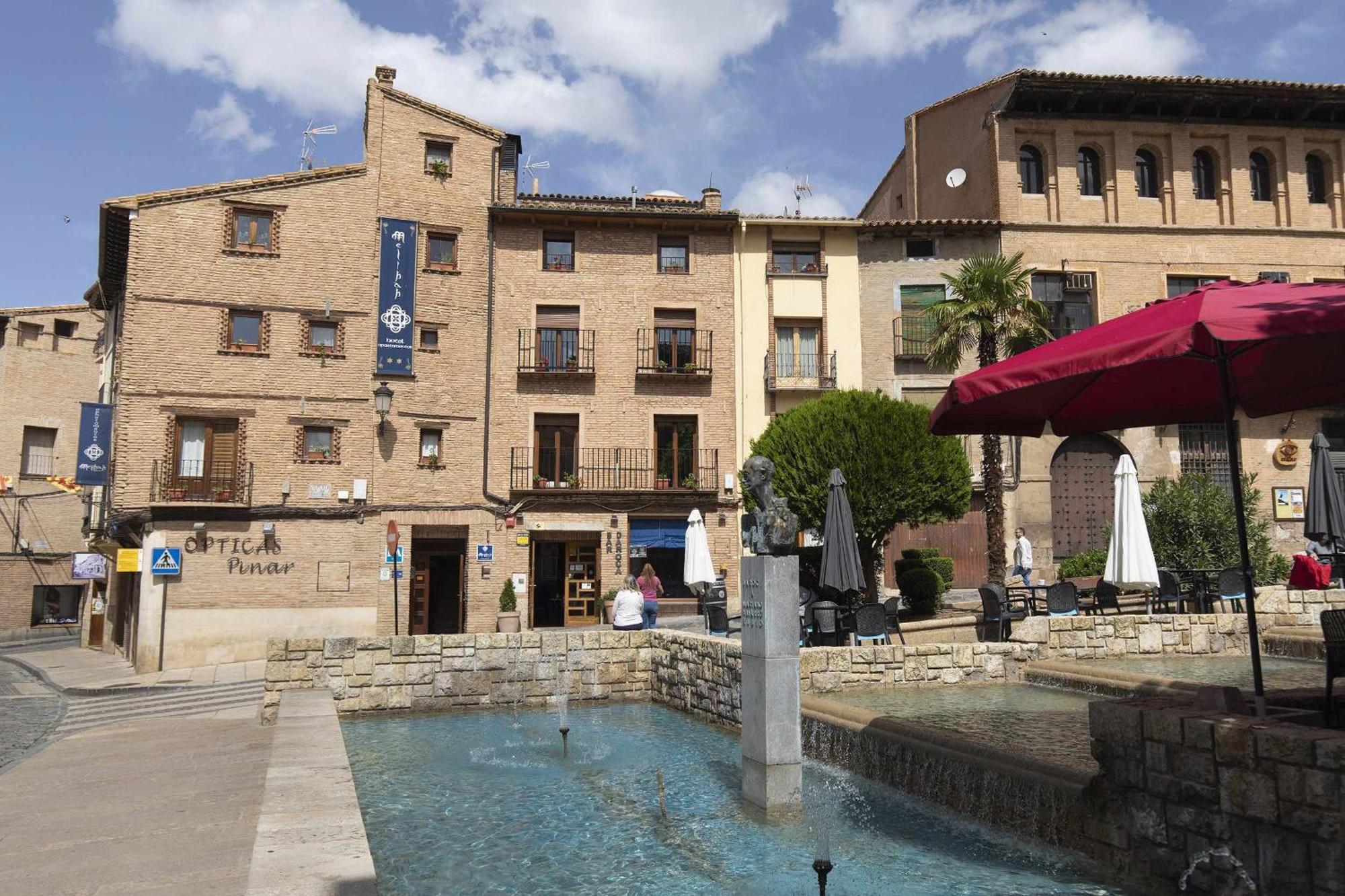 Hotel Apartamentos Melihah Daroca Dış mekan fotoğraf